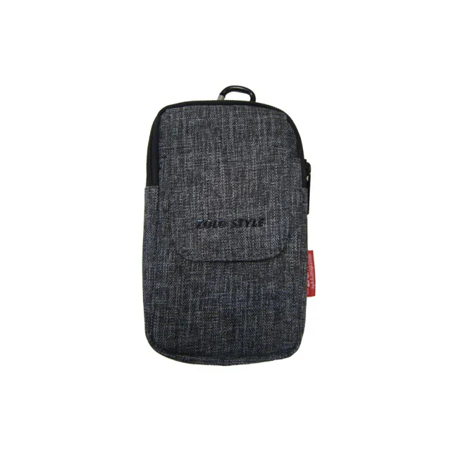 【SNOW.bagshop】雙11 腰掛包小容量5.5吋(手機適防水尼龍布二層主帶+外帶共三層可穿過皮帶固定)