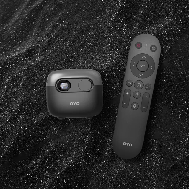 【OVO】小蘋果智慧投影機 U1-B(PD快充 內建喇叭 百吋投影 露營/戶外/家用)