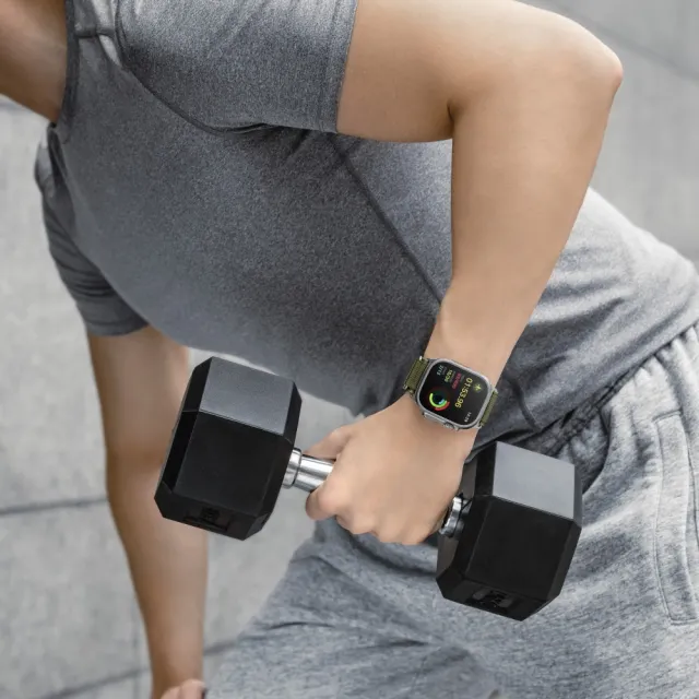 【MAGEASY】Apple Watch Active 運動高山錶帶(支援最新S12/SE3/Ultra4)