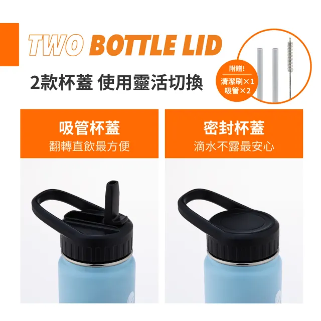 【SANTECO】官方直營 SOLUND 雙飲運動保溫壺 1100ml 4色(漸層美型保溫杯)