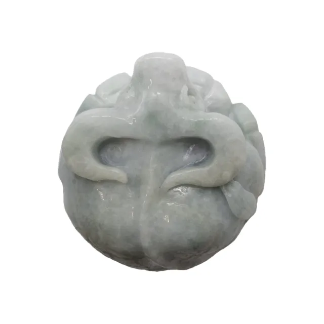 【藏古祥館】翡翠牛轉乾坤   SV22  (宗教開運 翡翠)