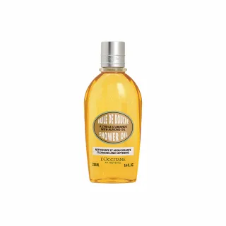 【L’Occitane 歐舒丹】官方直營 杏仁沐浴油250ml(沐浴膠/卸防曬)