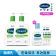 【Cetaphil 舒特膚】官方直營 長效潤膚乳 473ml*2入(臉部身體乳液/敏感肌/保濕/B3/B5/乾燥粗糙)