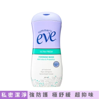 【Summer’s Eve 舒摩兒】機能型浴潔露237ml-生理特舒(私密清潔 抑除異味)