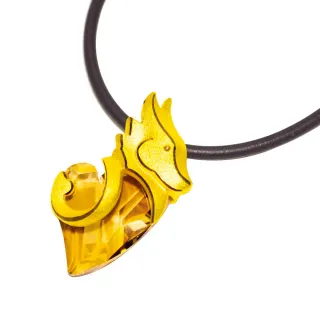 【今生金飾】樂情龍墜(黃金墜飾)