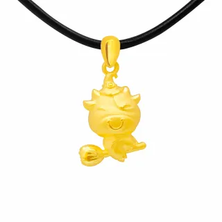 【今生金飾】祈福小牛墜(黃金墜飾)