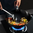 【ZWILLING 德國雙人】SILVER IRON 銀光系列無塗層不易鏽中式鐵炒鍋30cm(德國雙人牌集團官方直營)