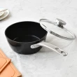 【ZWILLING 德國雙人】Enjoy不沾鍋萬用湯鍋20cm附玻璃蓋(德國雙人牌集團官方直營)