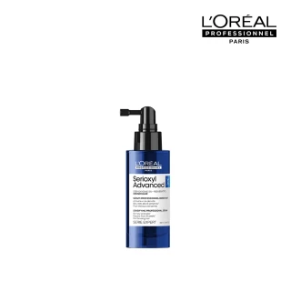 【L’OREAL 巴黎萊雅PRO】絲芮雅活力啟動精粹90ml(新升級/小藍瓶/養髮/控油/頭皮精華/養髮液/頭皮水)