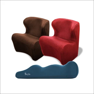 【Style】Dr. Chair Plus 健康護脊沙發 和室款 +Recovery Pole 3D身形舒展棒(單人沙發/布沙發)