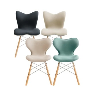 【Style】Chair SM + Chair PM 健康護脊座椅 兩入組(餐椅/工作椅/休閒椅)