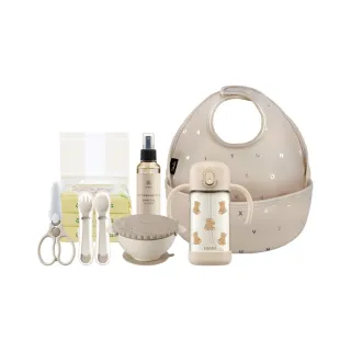 【Simba 小獅王辛巴官方直營】副食品人氣全能餐食組(300ml 吸管)