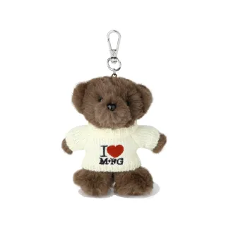【MARITHE FRANCOIS GIRBAUD】官方旗艦 MARI熊鑰匙圈 MFG(深棕)