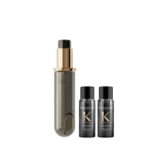 【KERASTASE 巴黎卡詩】黑鑽極萃逆時玫瑰香氛露75ml填裝瓶(護髮油)