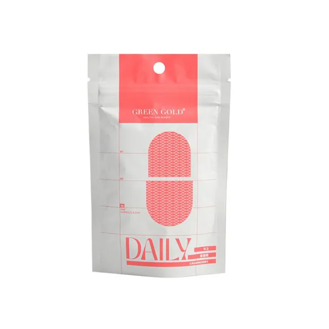 【GREEN GOLD】DAILY蔓越莓複方膠囊(30顆/袋)