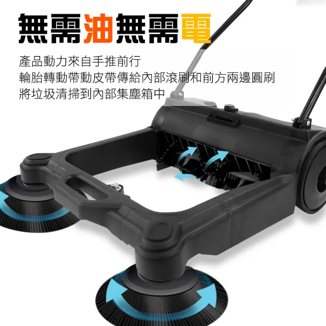 庭院農舍款掃地機/樹葉掃路車/道路掃地車/清潔車(MIT-S4 丸石五金)