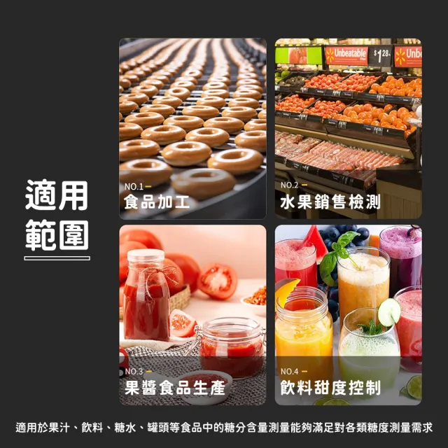 【精準科技】數位式糖度計 0-90% 食品加工 糖度檢測 飲品水果糖度機 測糖儀(MET-PSM+2 工仔人)