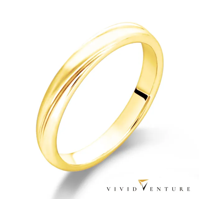 【Vividventure 亞帝芬奇】14K 中性款 戒指 互愛 多色選