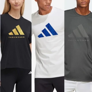 【adidas 愛迪達】吸濕排汗經典短袖上衣(快乾 透氣 親膚 彈性 抑菌抑味 LOGO 休閒 運動 男女同款 多色任選)