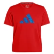 【adidas 愛迪達】精品棉彈力萊卡短袖上衣(棉T 短T 吸濕 透氣 伸縮 彈性 休閒 運動 男女同款)