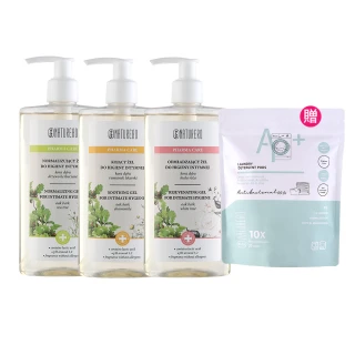 【Naturero 植淨林】草本植淨私密潔膚露3入組(300MLx3-淨透嫩白/水感保濕/6款味道可選)