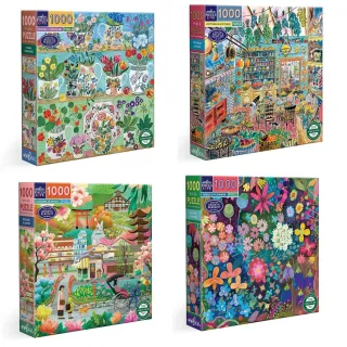 【eeBoo】1000 Piece Puzzle 1000片拼圖 I14.(幼兒童男童女童大人成人桌遊遊戲拼圖- 四款可選)