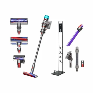 【dyson 戴森】V12 Fluffy Origin SV44 輕量無線吸塵器(銀灰色)_獨家寵物組