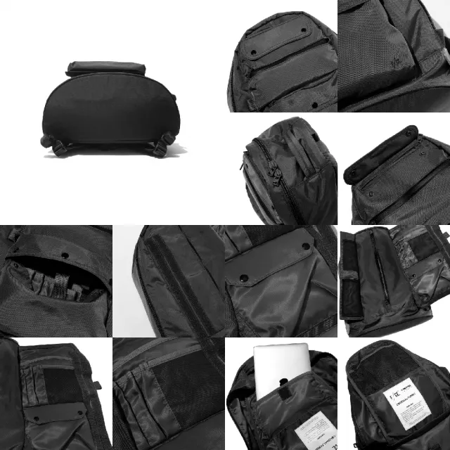 【F/CE.】雙11 後背包 420 re/cor Explore 防潑水 黑 書包 13吋筆電包(FCD31251B0002BLA)