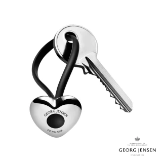 【Georg Jensen 喬治傑生】HEART 鑰匙圈(不鏽鋼)