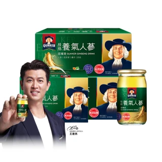 【QUAKER 桂格】無糖養氣人蔘60ml×36入x5盒(共180入)