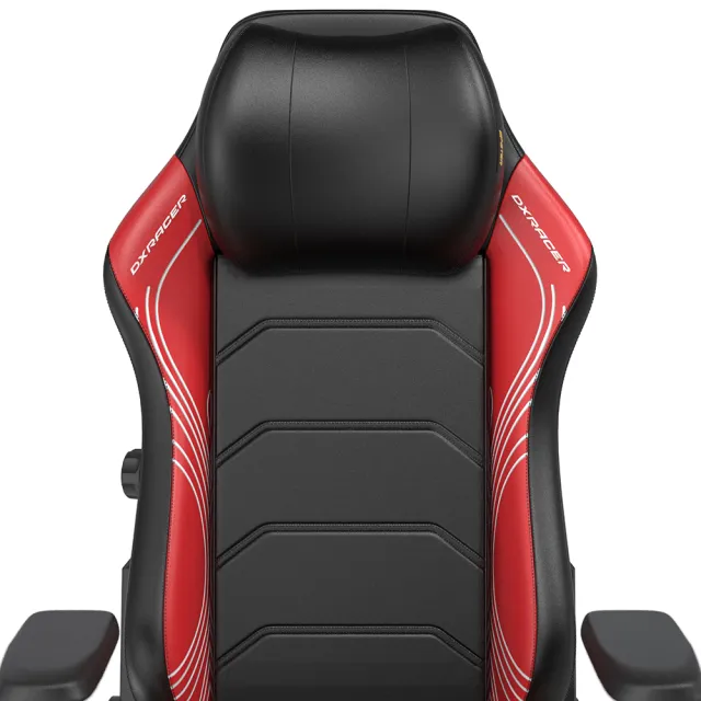 【GXG】DXRACER MASTER大師 電競賽車椅(黑紅色/皮面)