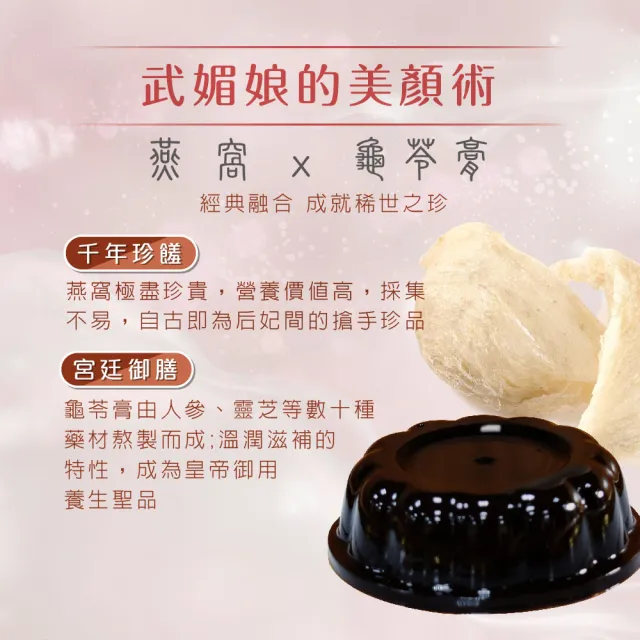 【順天本草】燕窩龜苓膏 禮盒(6盅/盒)