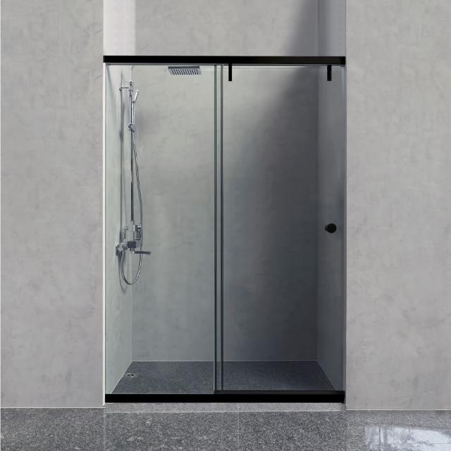 【cassido卡司多】淋浴拉門白框一字三拉PS版