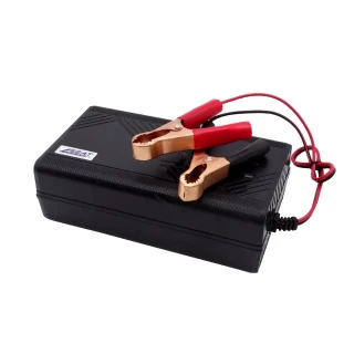 【OKAY!】電瓶充電器 60AH以內電瓶 救車電源 啟動電源 電瓶行動電源 851-ABC126(電池充電 反接保護)