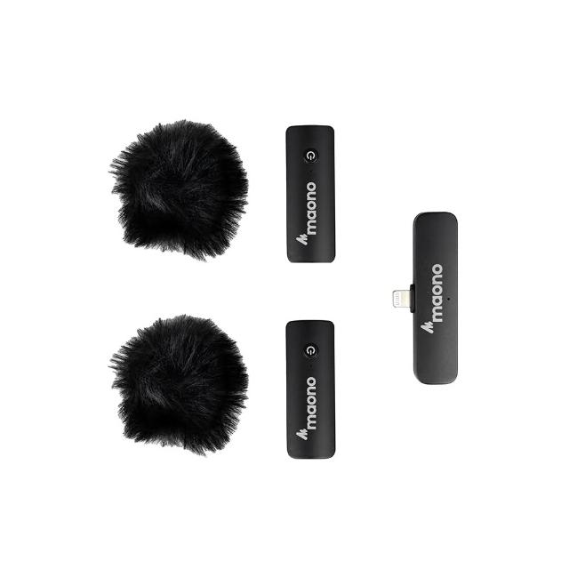 【ifive】maono無線領夾麥克風 一對二(APPLE MFI認證)