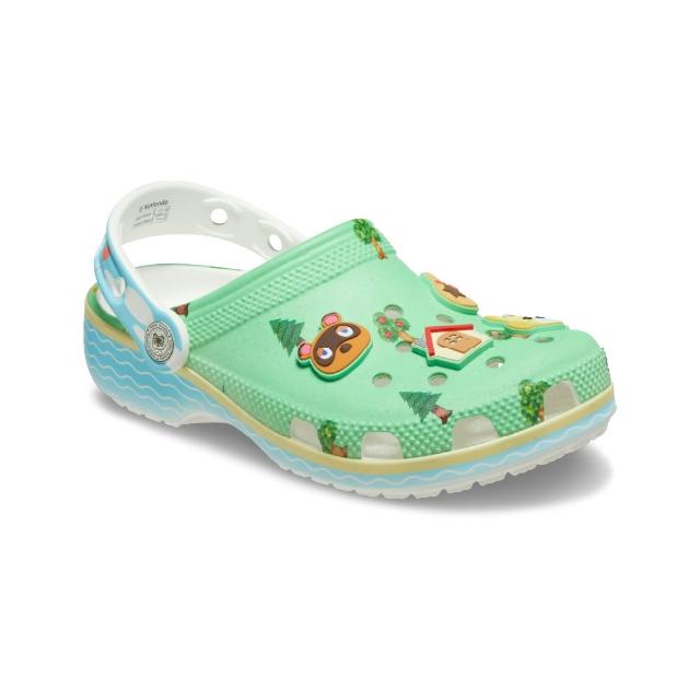 【Crocs官方直營】童鞋 大童 動物森友會 聯名系列 Clog 克駱格(210113-90H)