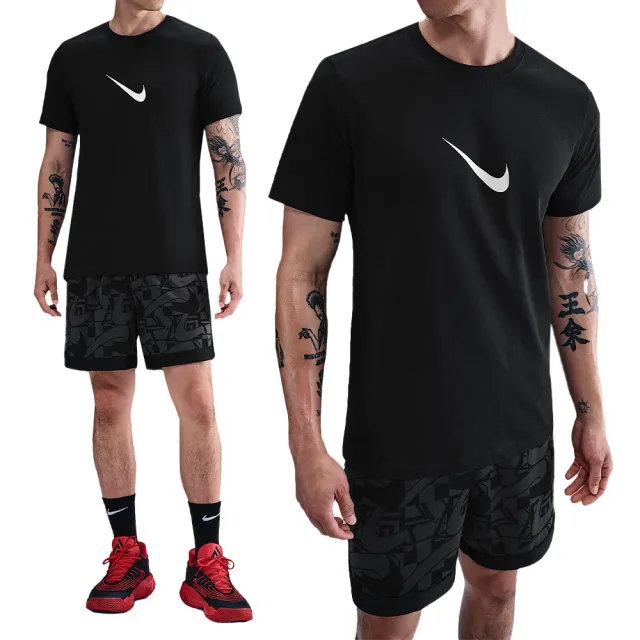 【NIKE 耐吉】As Ga M Nk Tee 1 男款 黑色 中磅 棉質 T恤 運動 休閒 短袖 HV1694-010