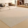 【匠俱】地毯-160×250cm(客廳臥室奶油風地墊 純色耐臟地墊 沙發茶幾邊地墊)