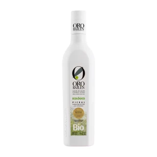 【Oro Bailen 皇嘉】有機100%冷壓初榨橄欖油 500ml(歐盟&台灣有機雙驗證 生飲等級)