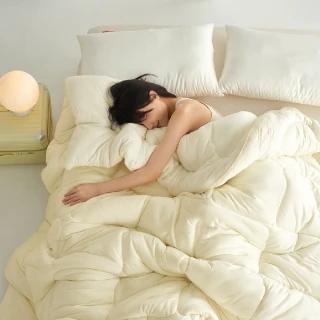 【DeKo岱珂】買一送一 韓版可水洗石墨烯四季被 2KG(十色任選 180×210cm)