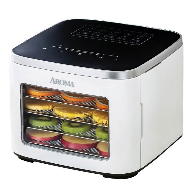 【AROMA】最新質感系美型款 五層紫外線溫控乾果機 AFD-350U(低溫烘乾、紫外線模式、自動降溫)