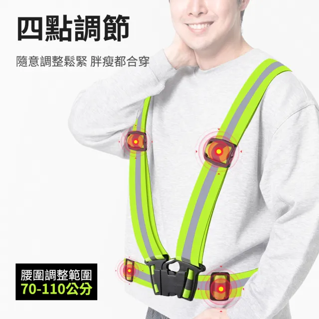 反光背心 交管背心 4入 工地背心 鬆緊帶背心 施工反光衣 交通背心 清潔背心 反光背帶 RV1*4
