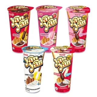 【Meiji 明治】洋洋棒餅乾 10杯/組(多種口味任選)