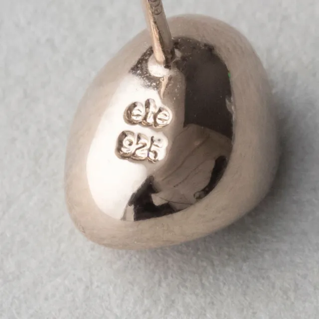 【ete】個性米金色球型耳環(米金色)