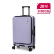 【American Explorer】28吋 上掀行李箱 TSA海關鎖 上掀式 前開式 可擴充 PC材質 雙排輪 CF62 旅行箱