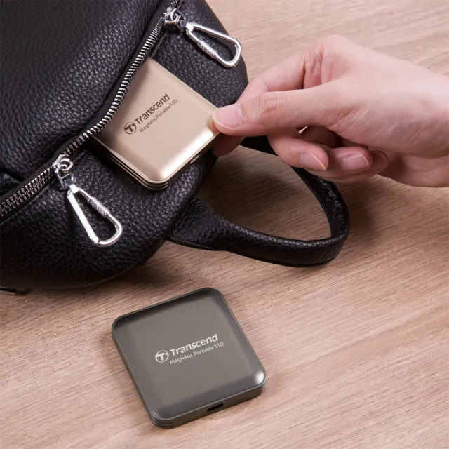 【Transcend 創見】ESD420 2TB Type C MagSafe 磁吸外接SSD行動固態硬碟 演唱會神器-玄鐵灰(TS2TESD420C)