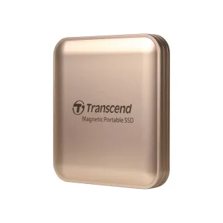 【Transcend 創見】ESD420 1TB Type C MagSafe 磁吸外接SSD行動固態硬碟 演唱會神器 -香檳金(TS1TESD420G)
