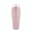 【WOKY 沃廚】2+1超值組_二代渾圓杯 鈦陶瓷款770ml-附彈跳&矽膠粗吸管(隨行杯/吸管杯/保溫杯/保溫瓶)