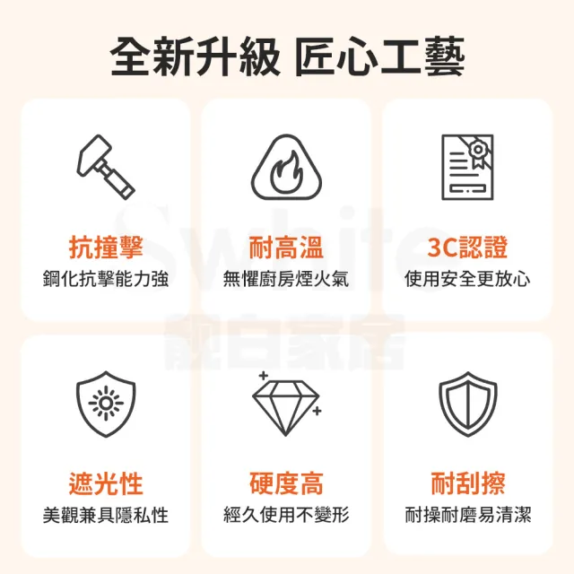 【靚白家居】岩板三層對開門餐廚櫃 100公分 S536(餐櫃 電器櫃 餐邊櫃 中島櫃 廚房置物櫃 置物櫃 收納櫃)