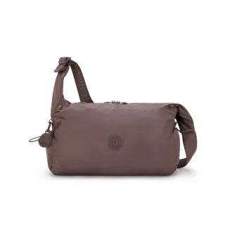 【KIPLING官方旗艦館】『拉拉包』簡約摩卡手提肩背兩用包-GWYN